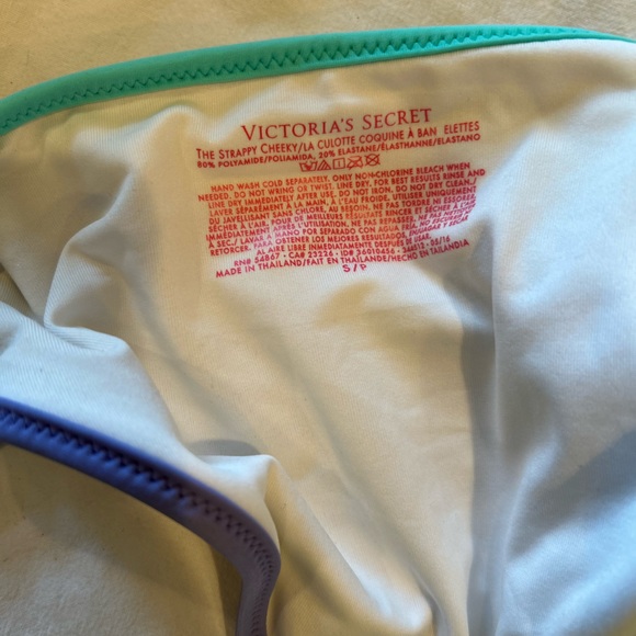 Victoria’s Secret High Neck Bikini Top and Strappy Cheeky Bottoms - Picture 3 of 4